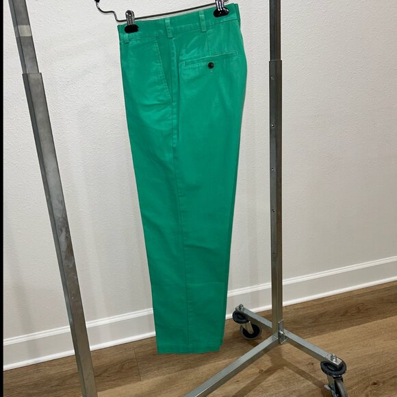 Brooks Brothers 346 EUC green chinos - 34W/30L - $129 MSRP - Picture 5 of 6